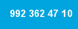 992 362 47 10 992 362 47 10